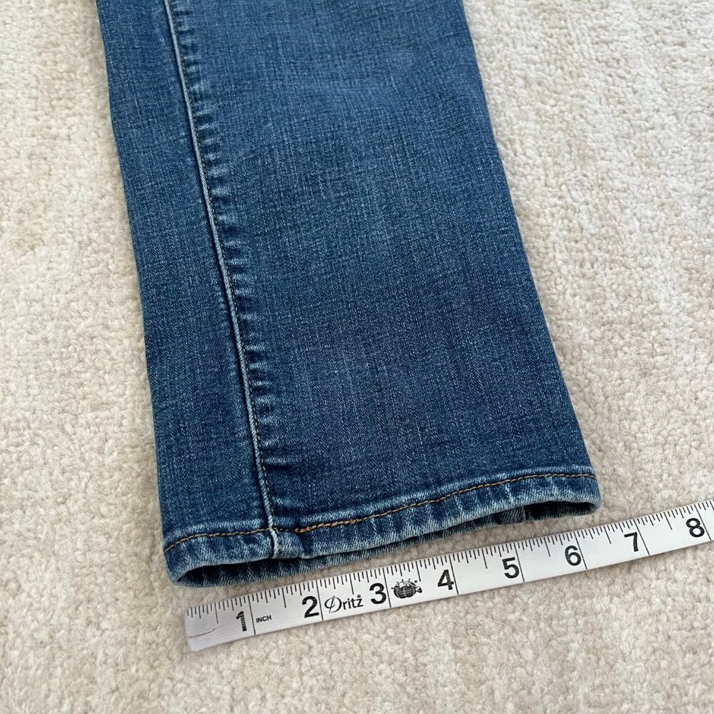 Levi’s Mid Rise Stretch Blue Skinny Jeans 18W - Picture 6 of 11